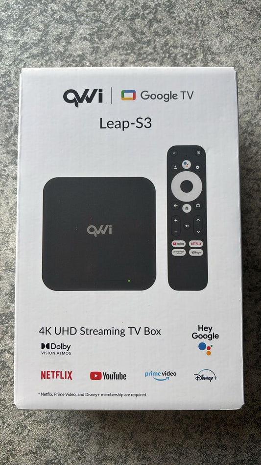 Qvvi TV box: Pre-loaded with apps plus support